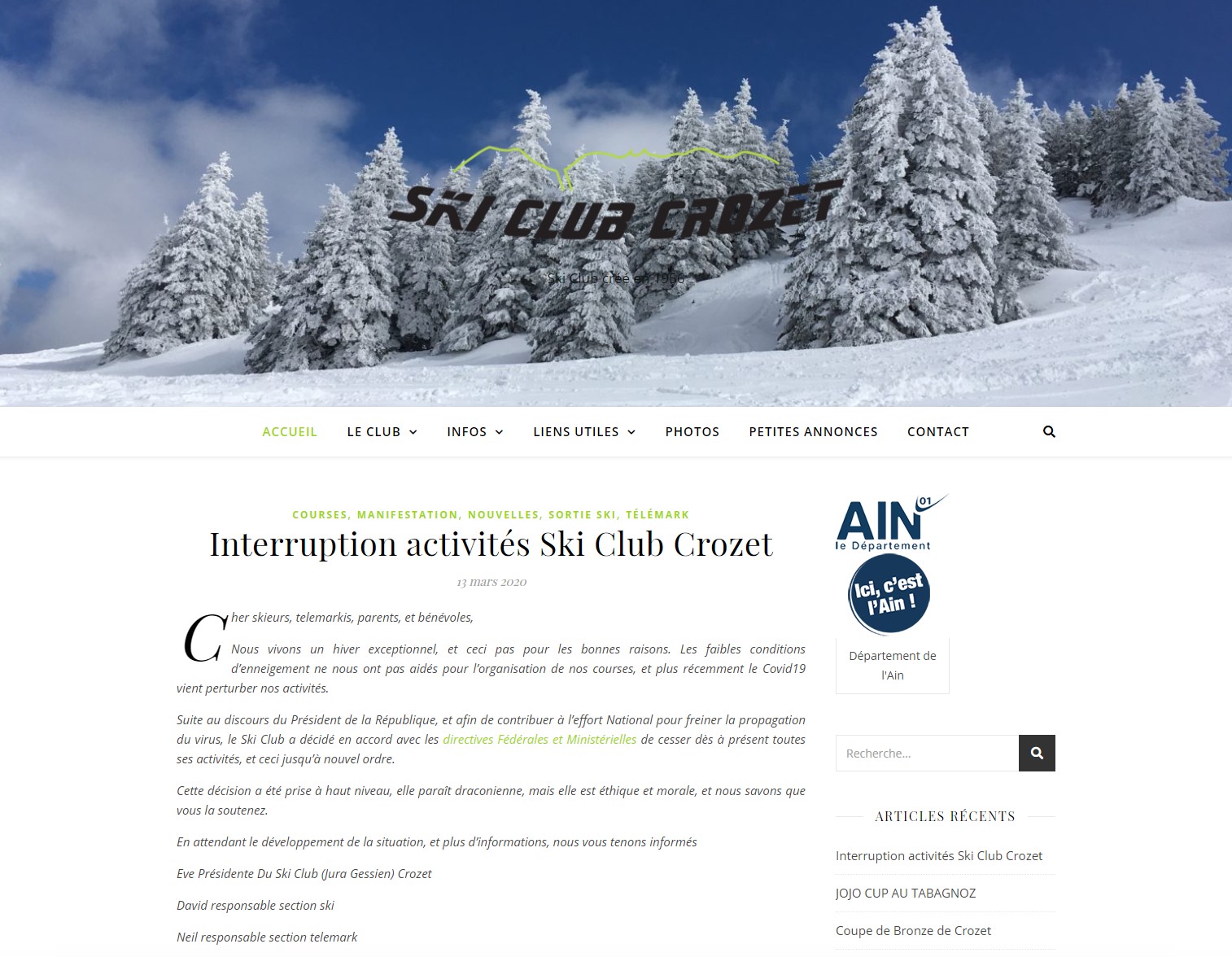 SkiClubCrozet